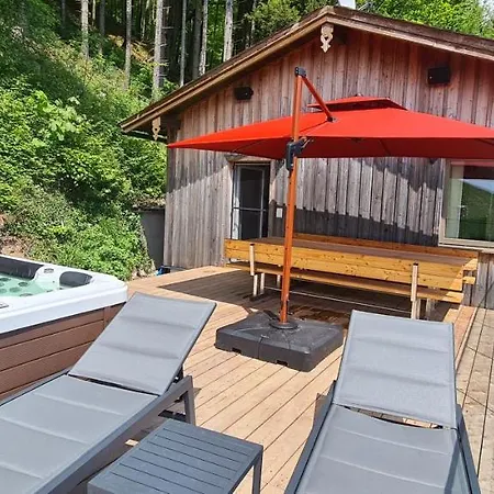 Ruhige Bergvilla In Alleinlage Am Mondsee Mit Seeblick Bergblick Und Whirlpool Prázdninový dům Innerschwand