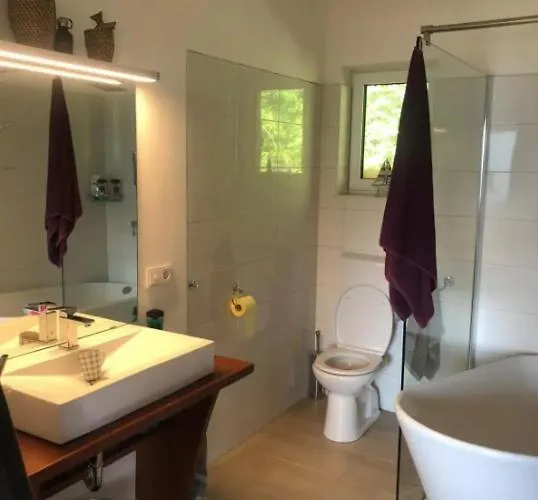 Дом отдыха Ruhige Bergvilla In Alleinlage Am Mondsee Mit Seeblick Bergblick Und Whirlpool Innerschwand